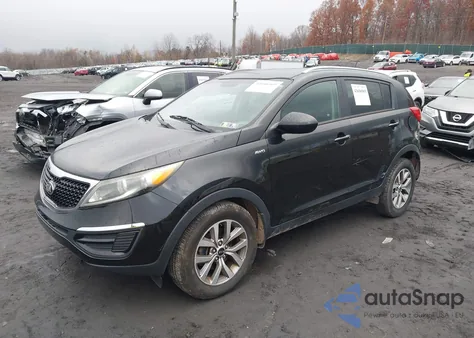 2016 Kia Sportage Lx from USA, damaged, VIN KNDPBCAC3G7799289